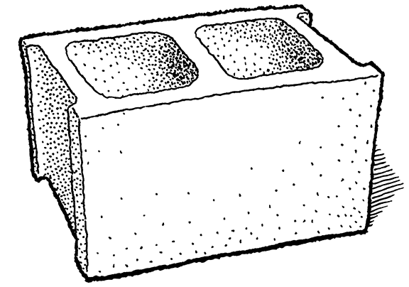 طوبة إسمنتية.